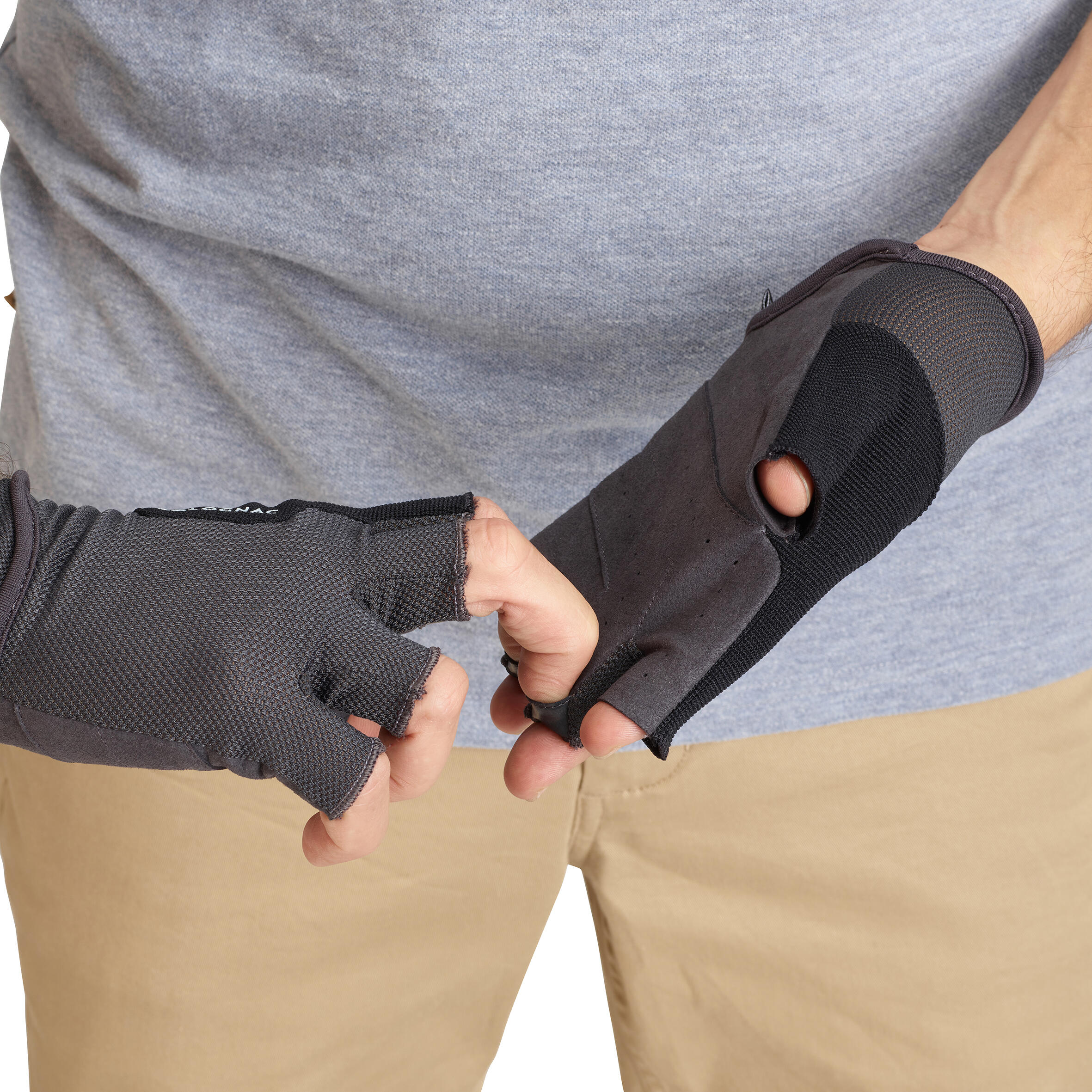 VINGERLOZE HANDSCHOENEN VOOR KLEIDUIFSCHIETEN ZWART 9/9