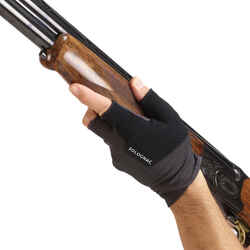 CLAY SHOOTING MITTENS BLACK