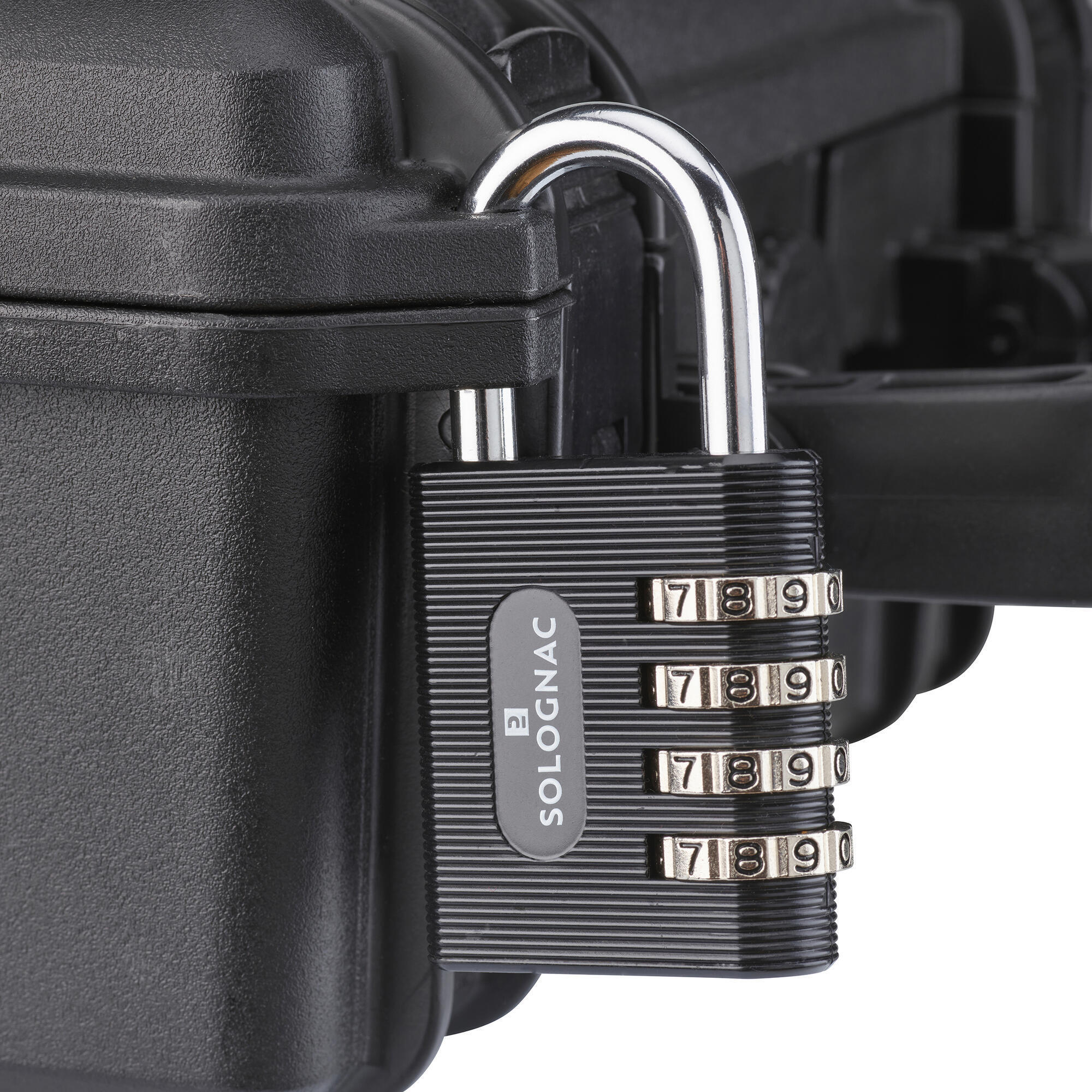 CODE PADLOCK FOR WEAPONS OR AMMUNITION CARRYING CASE