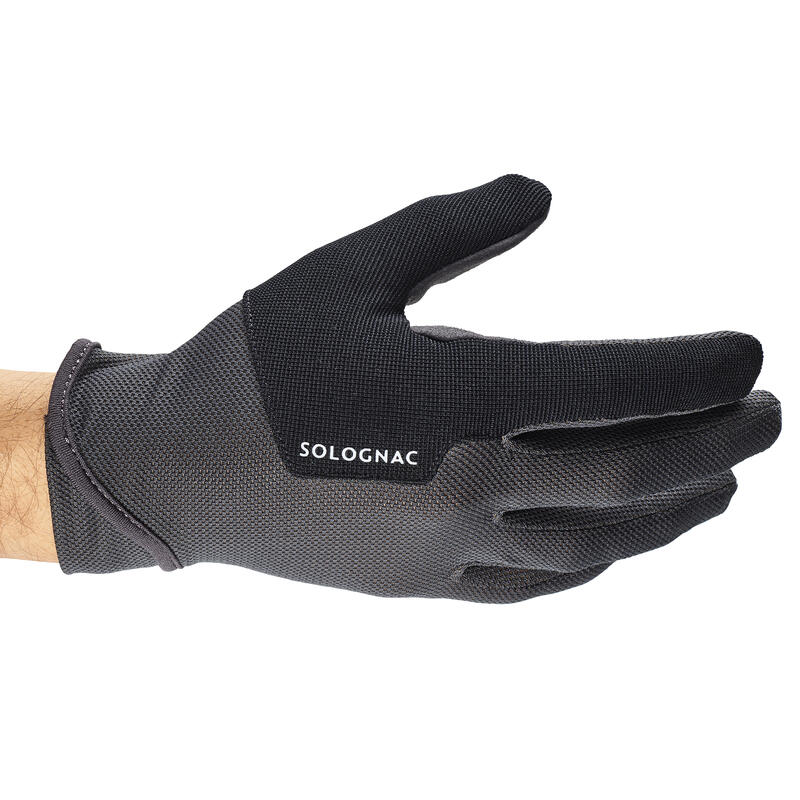 CLAY SHOOTING GLOVE BLACK Decathlon