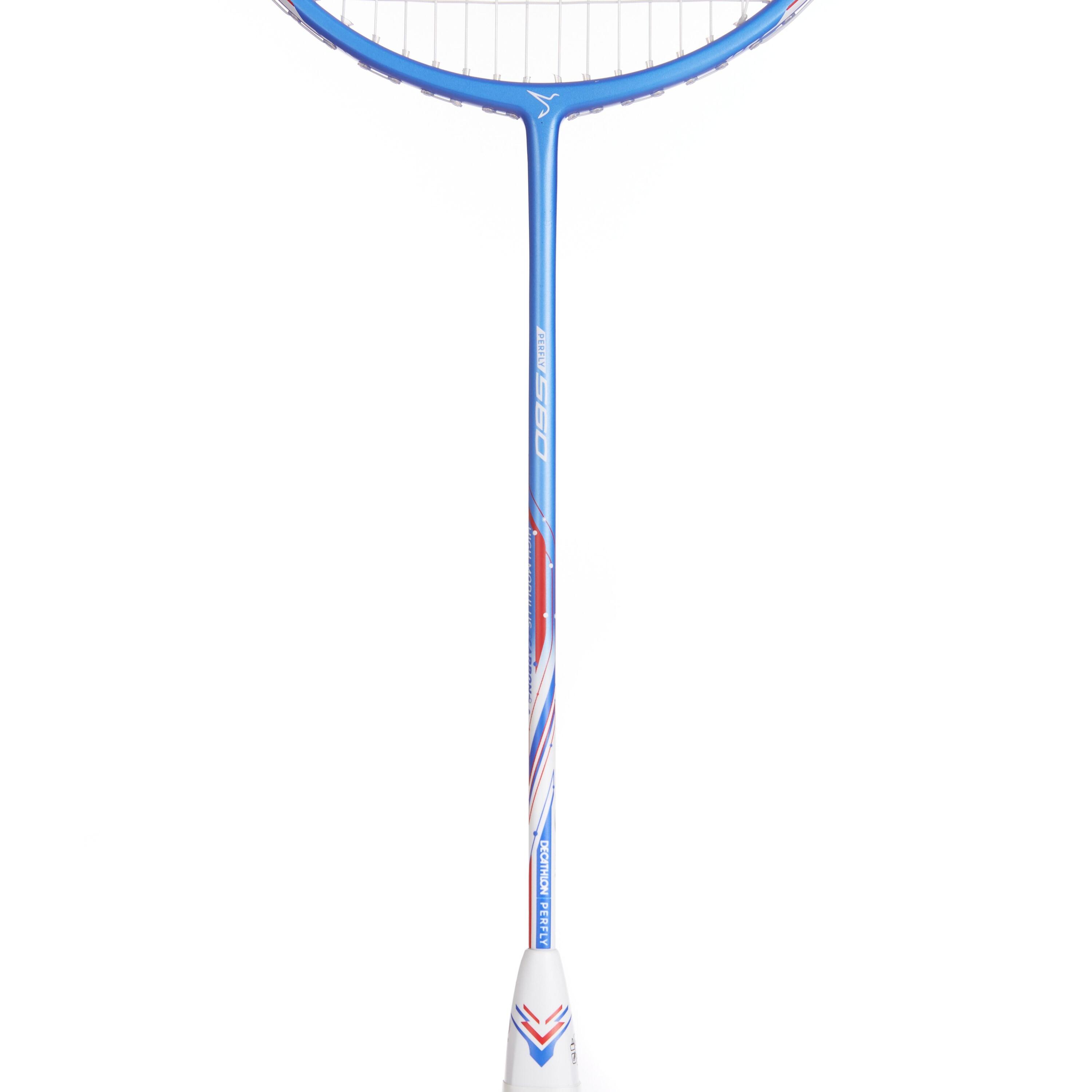 ADULT BADMINTON RACKET BR 560 LITE BLUE WHITE 18/28