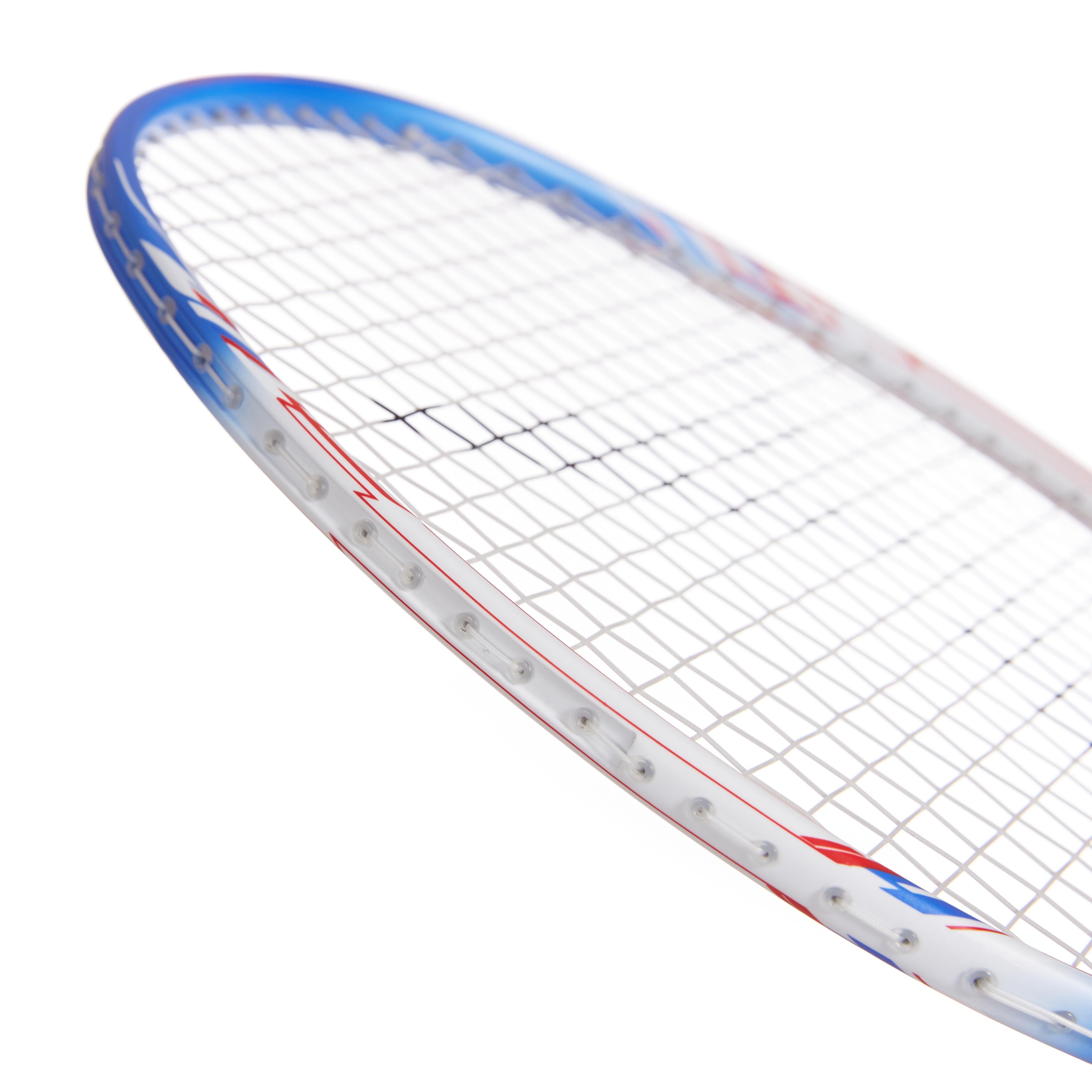 ADULT BADMINTON RACKET BR 560 LITE BLUE WHITE - Decathlon