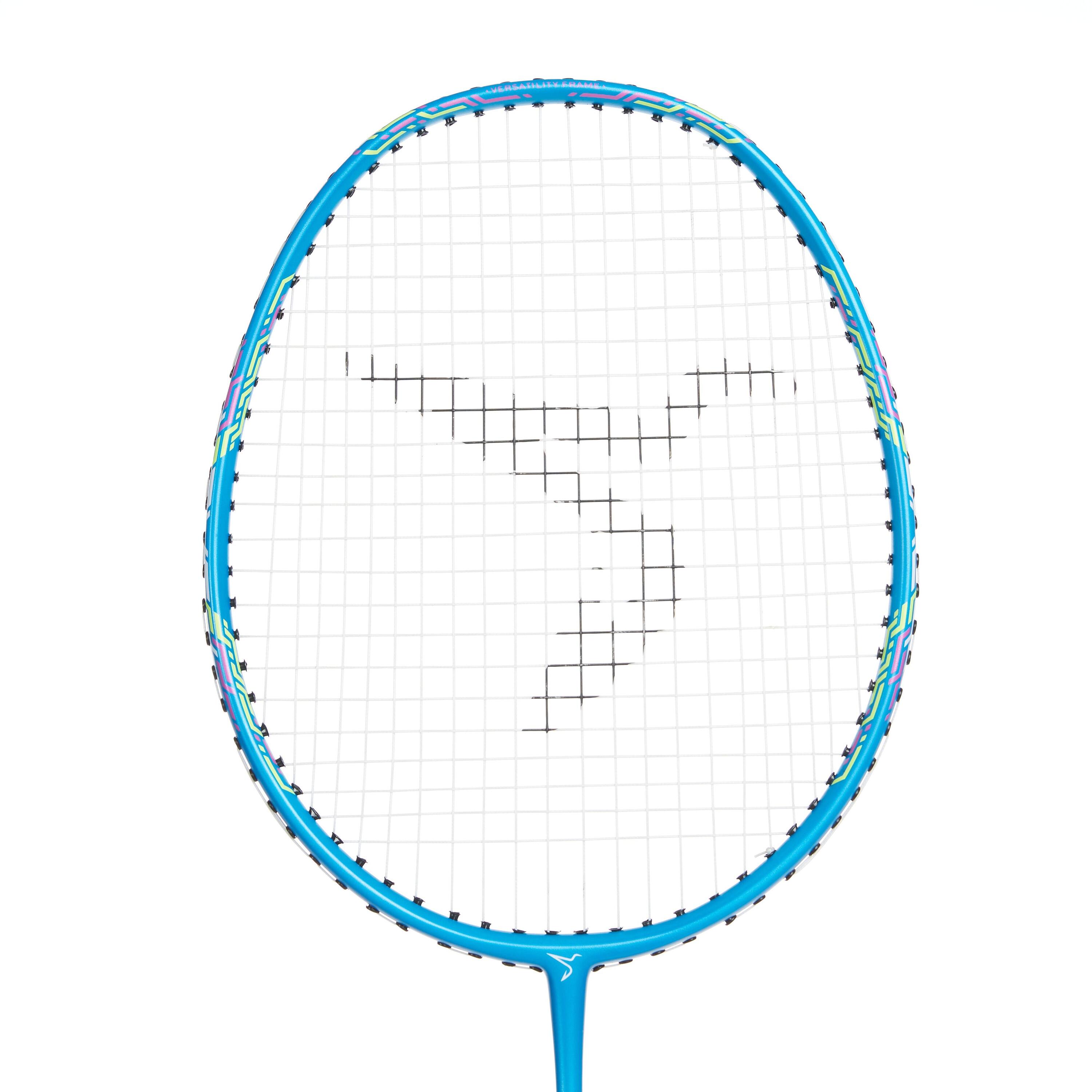 BOR 500  OUTDOOR BADMINTON RACKET  BLUE VIOLET 6/16