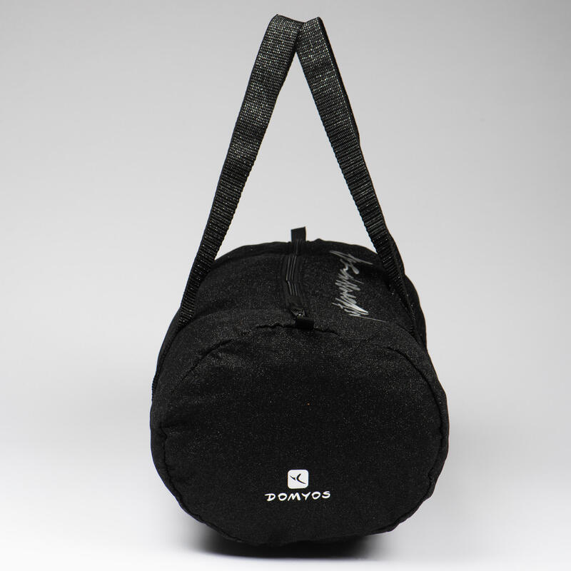 Sac de danse tube noir fille