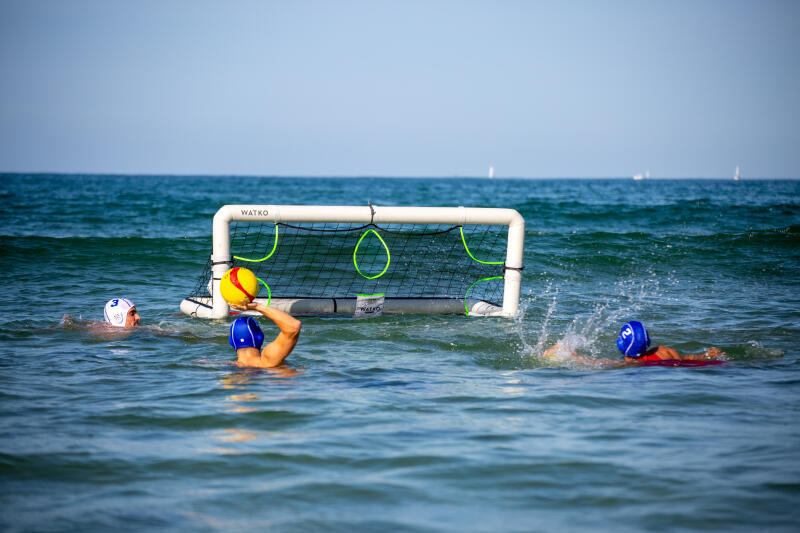 Siatka do rzutów precyzyjnych do waterpolo Watko GOAL'IN500 2,15 m x 0,75 m