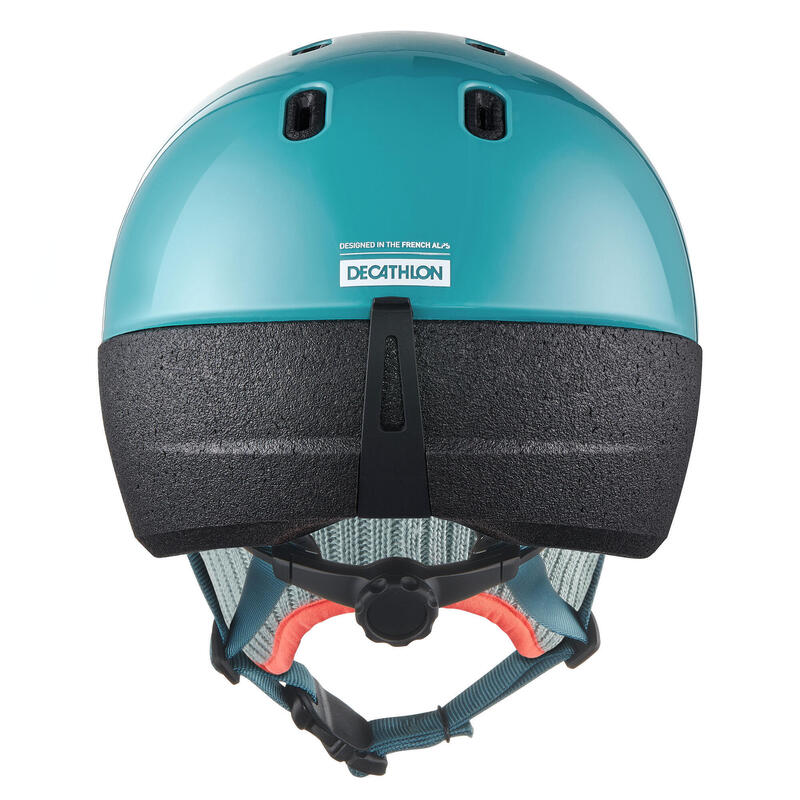 Capacete de Ski Criança dos 12 aos 26 meses (XXS: 44-49 cm) 2-em-1 Turquesa