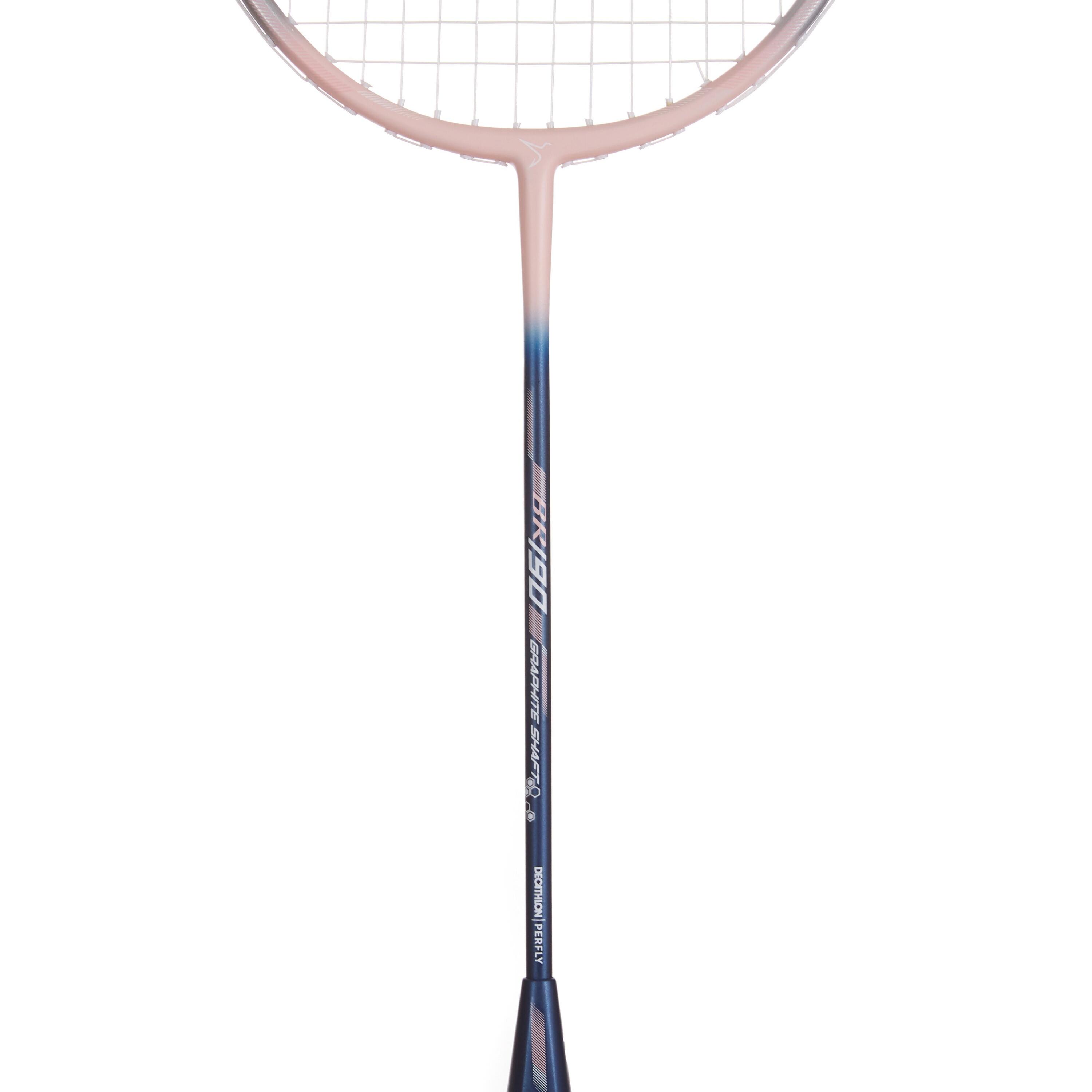 ADULT BADMINTON RACKET BR 190 SET PARTNER VIOLET PINK 14/50