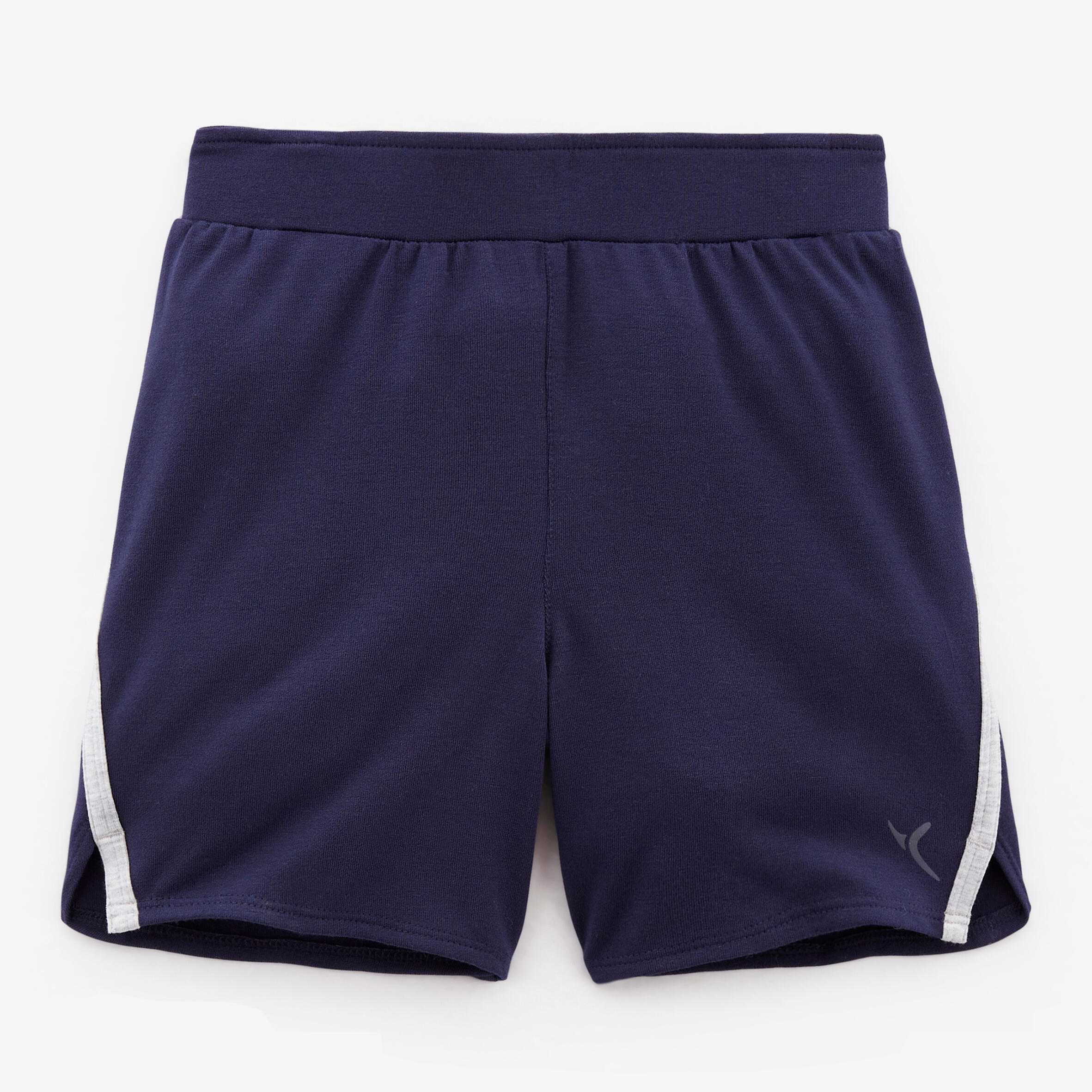Kids' Breathable Adjustable Shorts 500 - Navy Blue 2/4