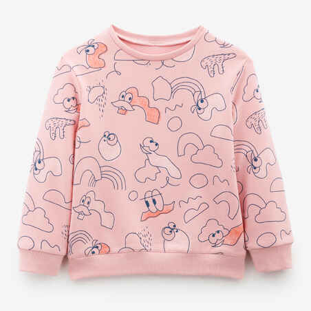 Sweatshirt Decat'oons Babyturnen rosa mit Print