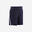 Shorts 500 anpassbar atmungsaktiv Kinder marineblau