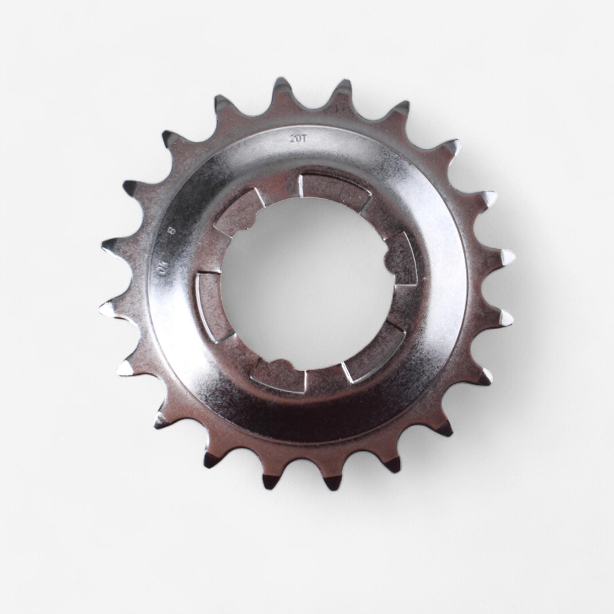ELOPS Ritzel Shimano Nexus 20 Zähne silber | 03583787686744 ELOPS Ritzel Shimano Nexus 20 Zähne silber | 03583787686744
