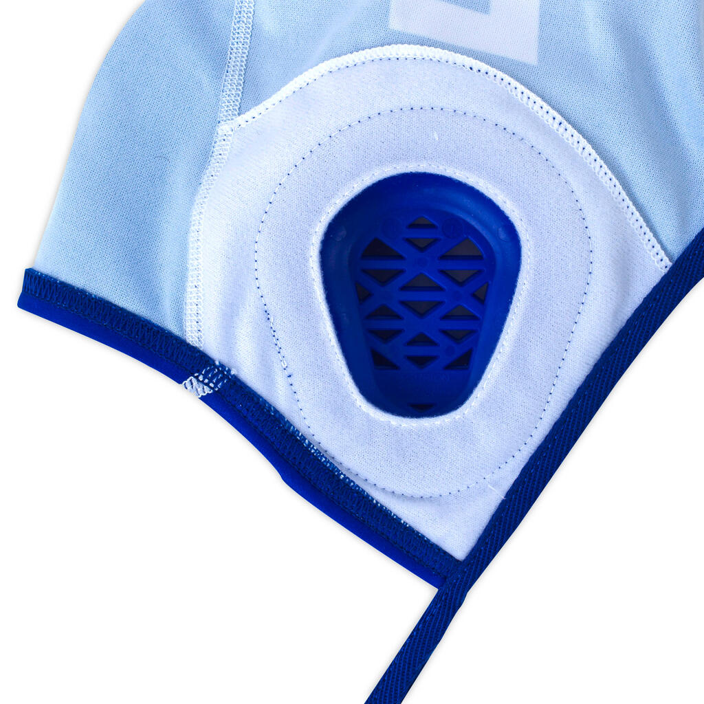 ADULT’S SET OF 16 WATER POLO CAPS WP900 WHITE