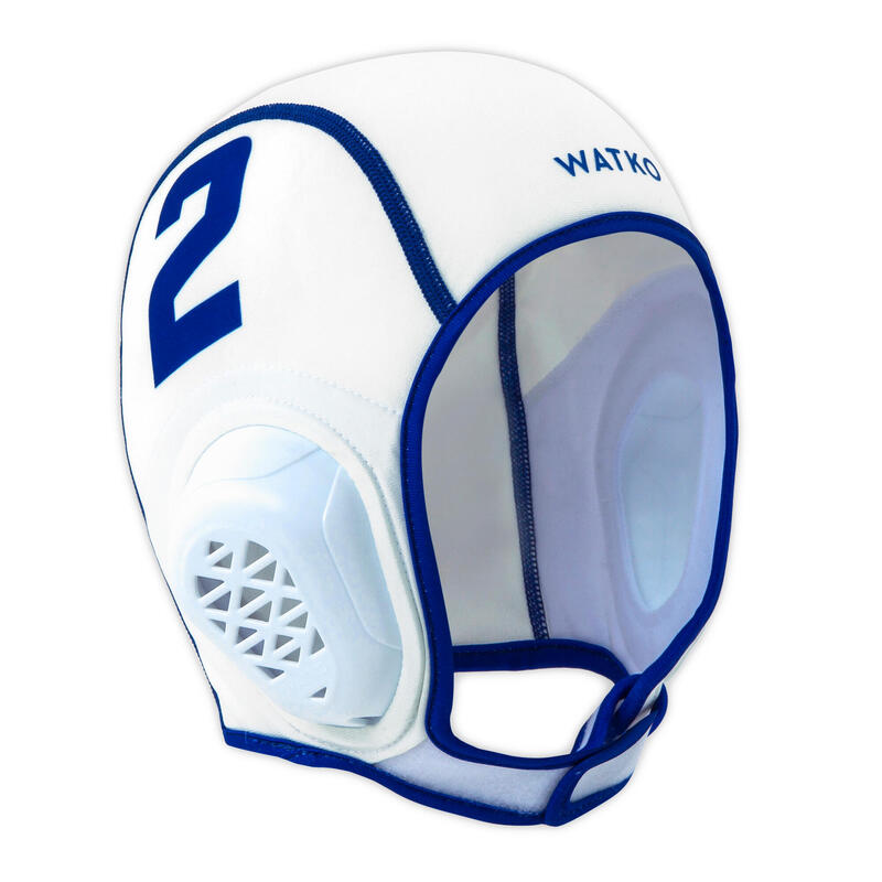 Lot de 15 bonnets water polo junior easyplay blanc