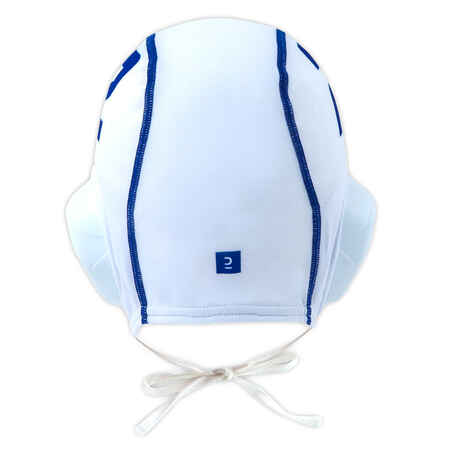 ADULT'S SET OF 16 WATER POLO CAPS WP900 WHITE