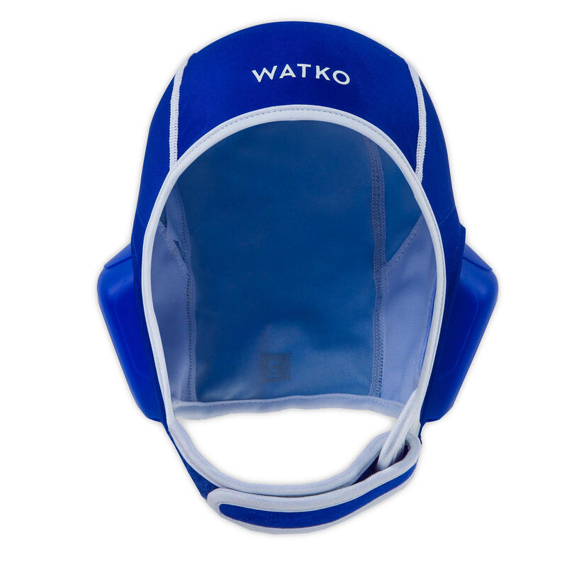 Lot de 15 bonnets water polo junior easyplay bleu