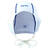 Bonnet water polo wp900 adulte blanc