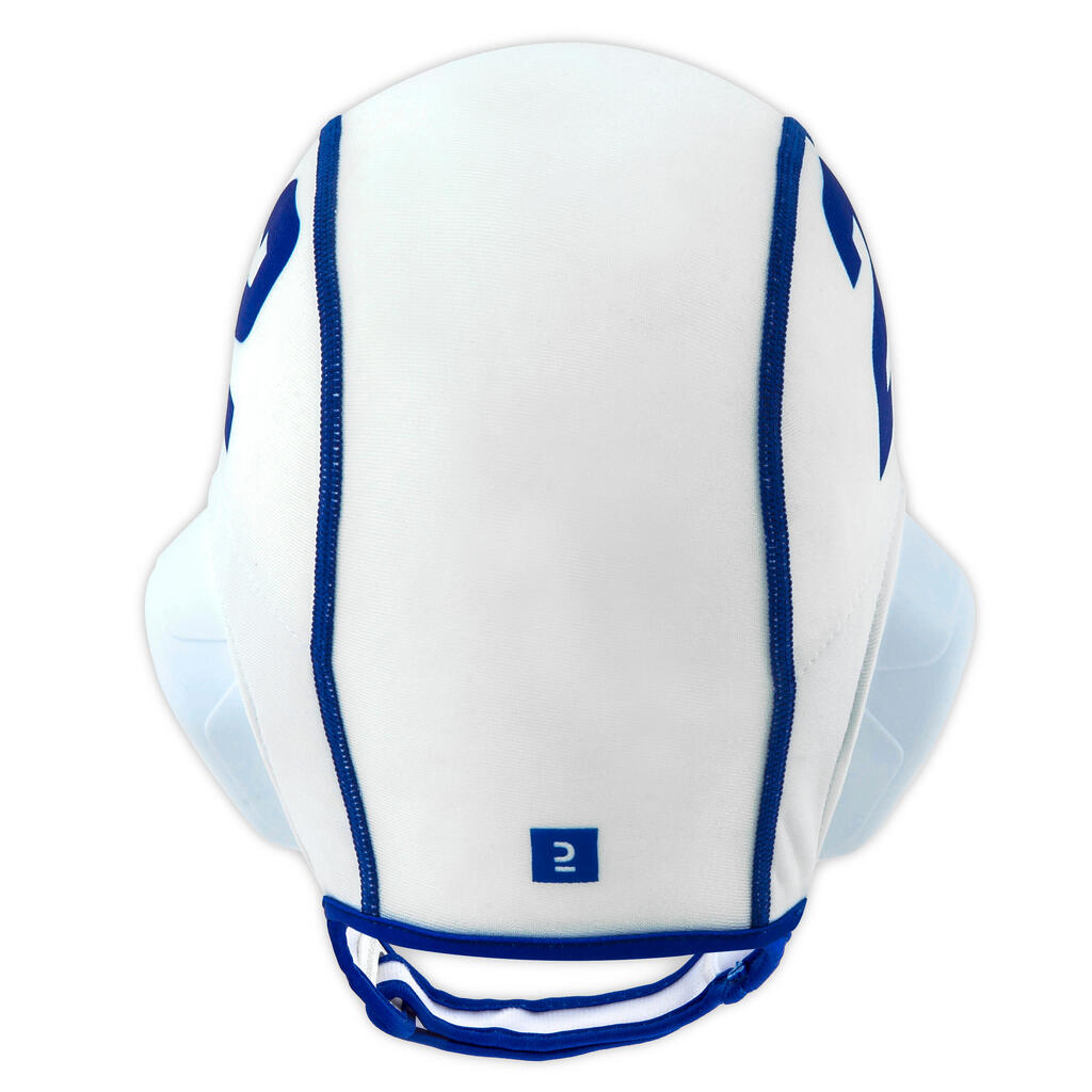 Set of 15 blue Easyplay kid's water polo caps