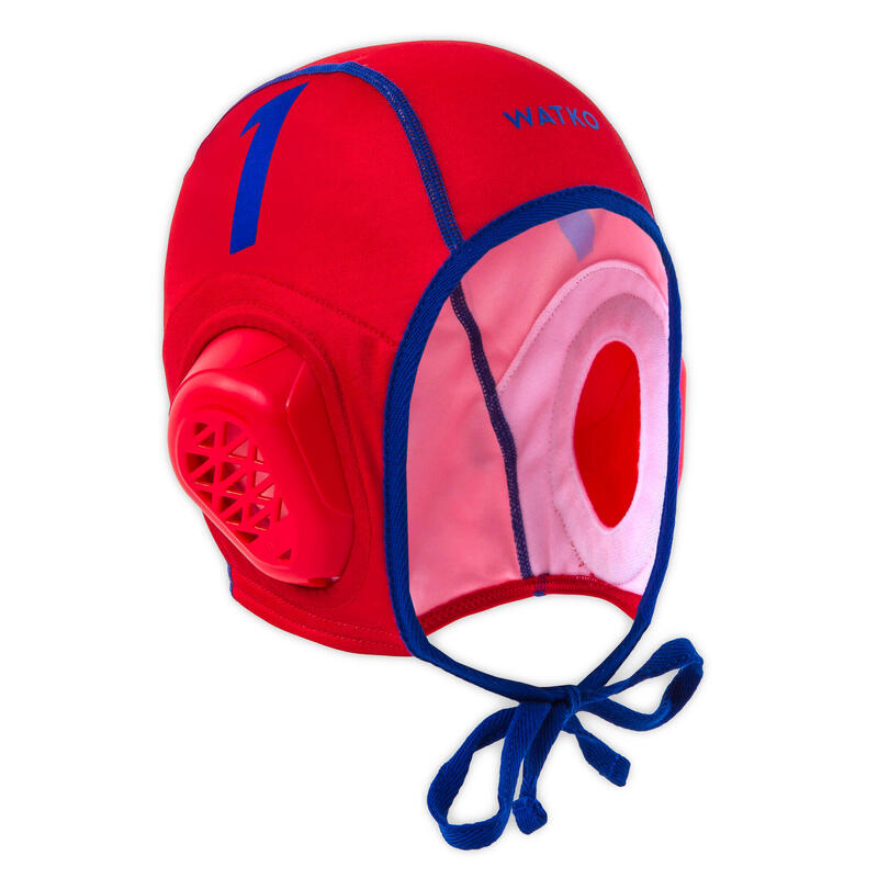 LOT DE 13 BONNETS WATERPOLO 900 ADULTE BLEU