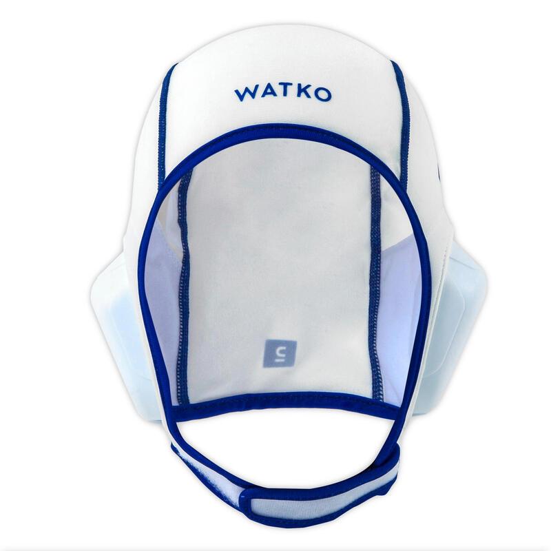 Lote 15 Gorros Waterpolo Easyplay Niño Blancos