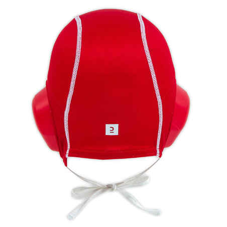 Red 900 adult water polo cap