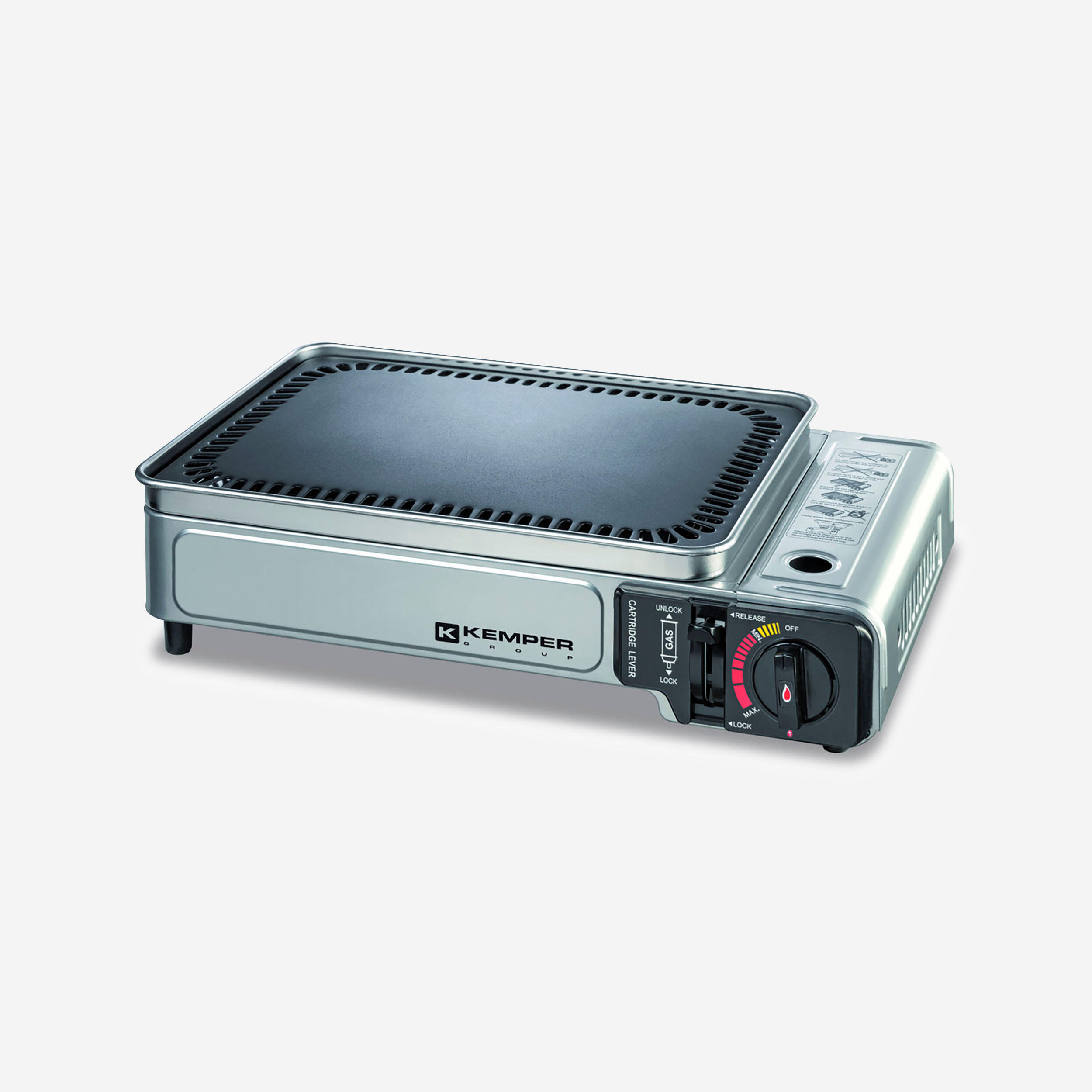 Kemper Smart Plancha camping gas griddle