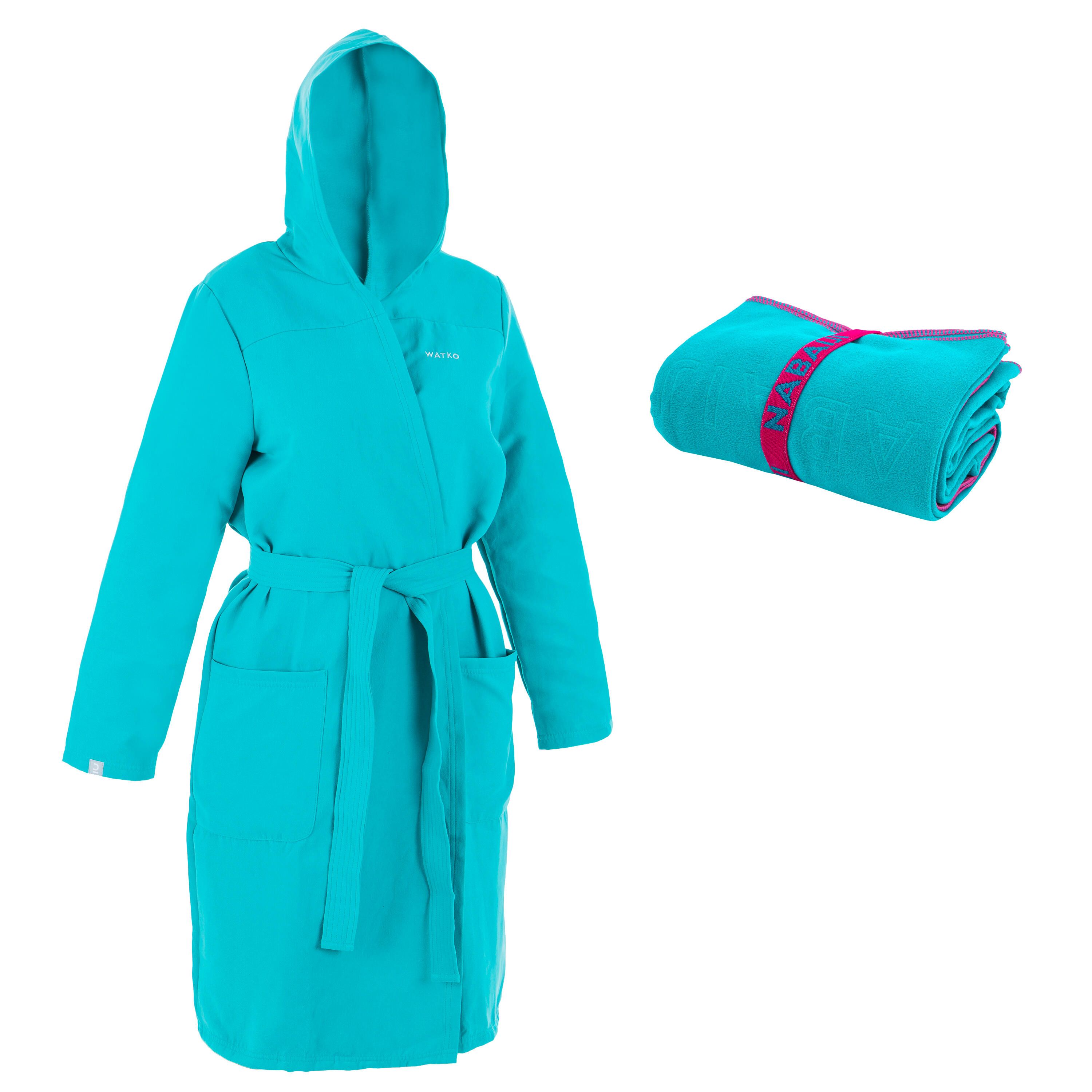 Decathlon swim robe clearance