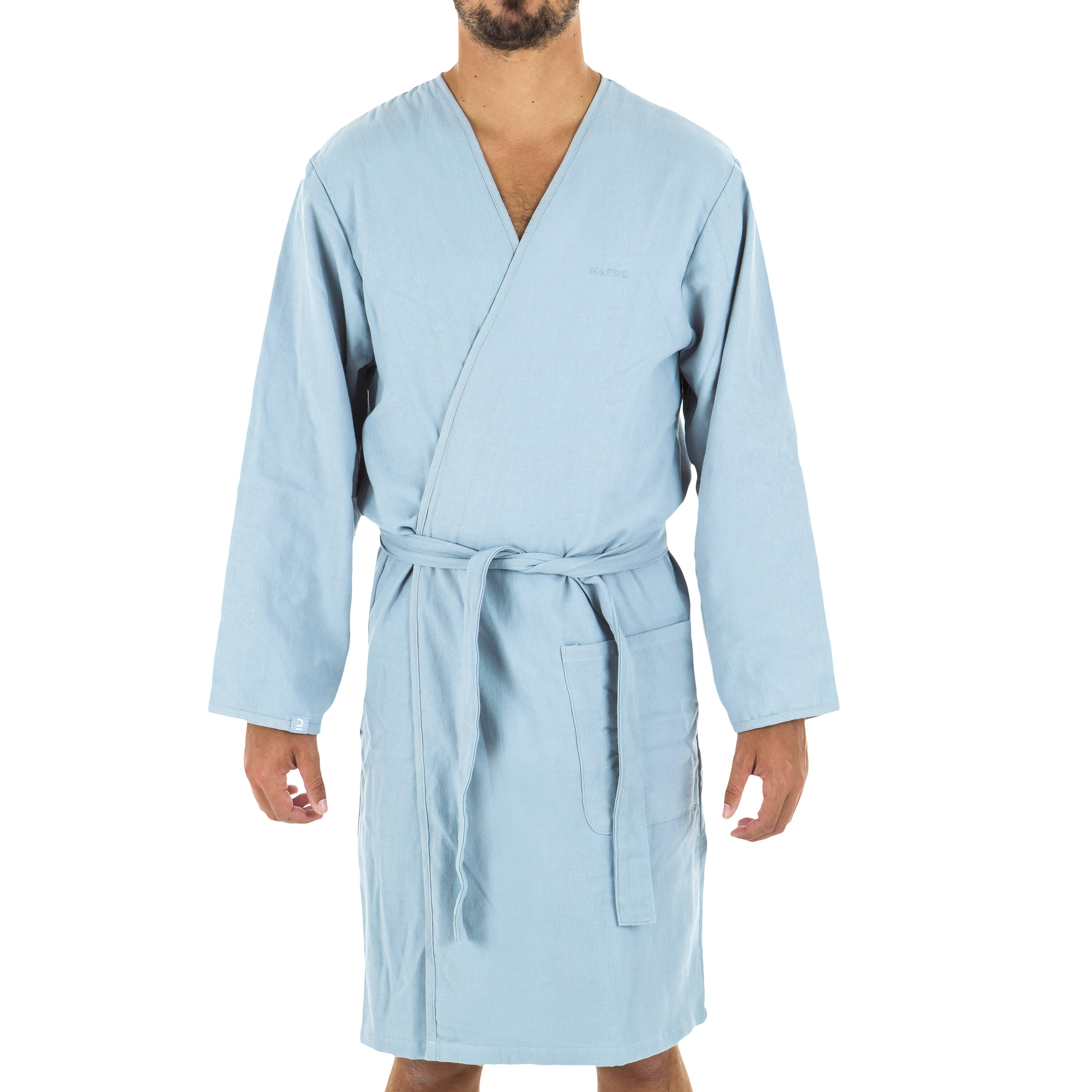 Peignoir De Bain Unisexe 100% Coton - Confortable, Absorbant Avec Capuche