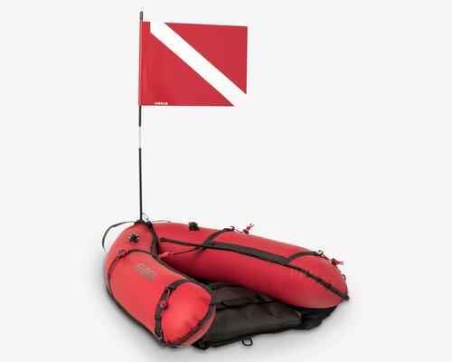 Die Reparatur einer Freediving-Boje