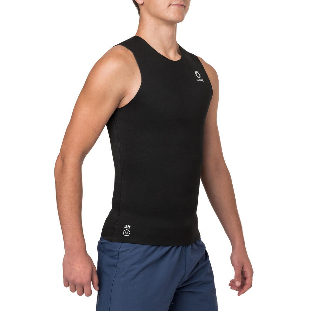 Neoprene diving top SCD 2 mm