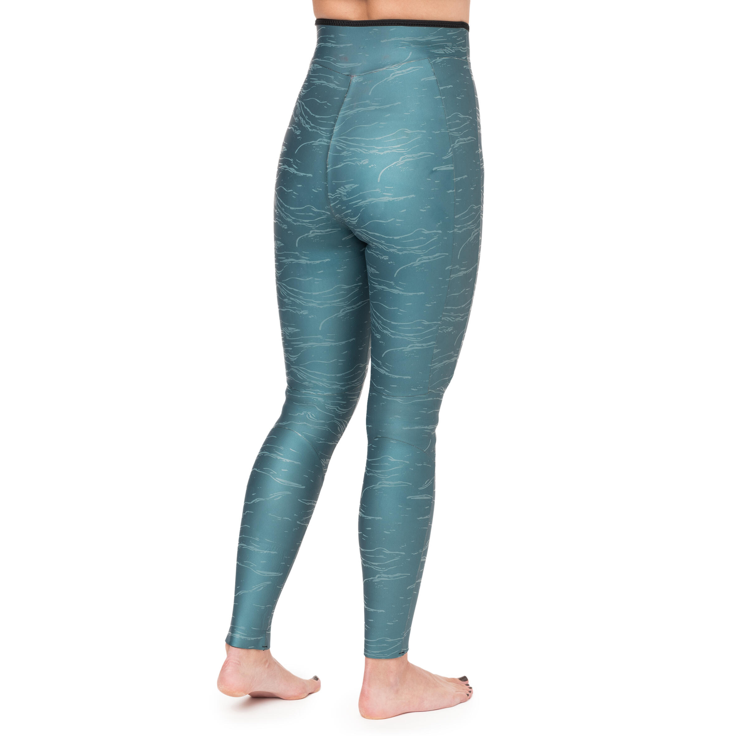 Women’s Freediving Wetsuit Trousers made of 3 mm glide skin neoprene 4/9