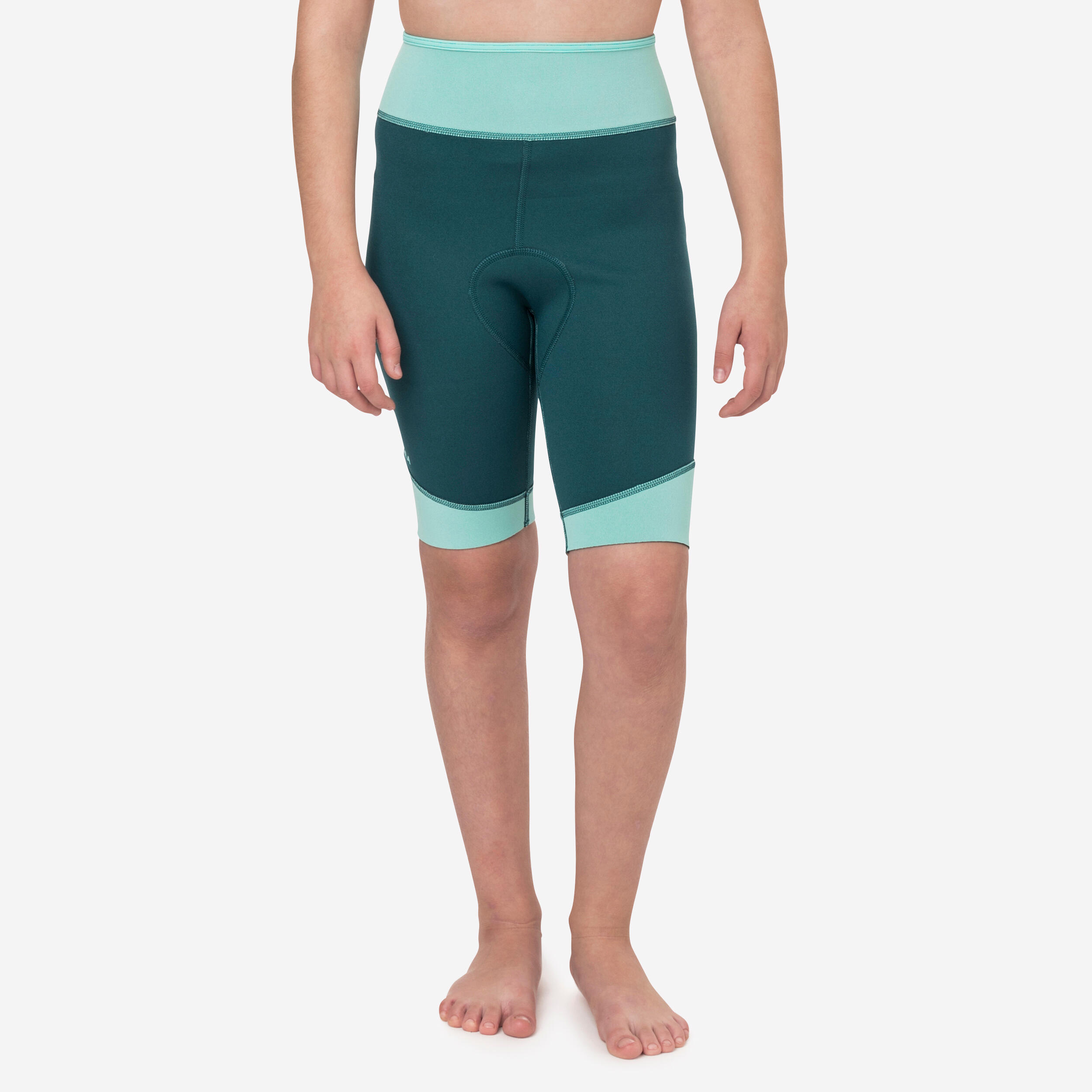 Pantaloncini da bambino in neoprene 1,5 mm - Blu