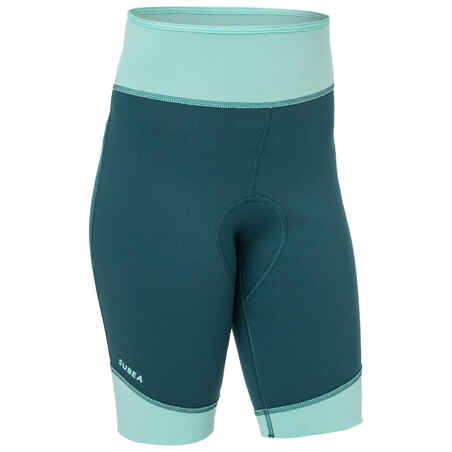 Kids shorts 1.5 mm neoprene blue