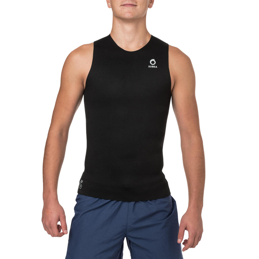 Neoprene diving top SCD 2 mm