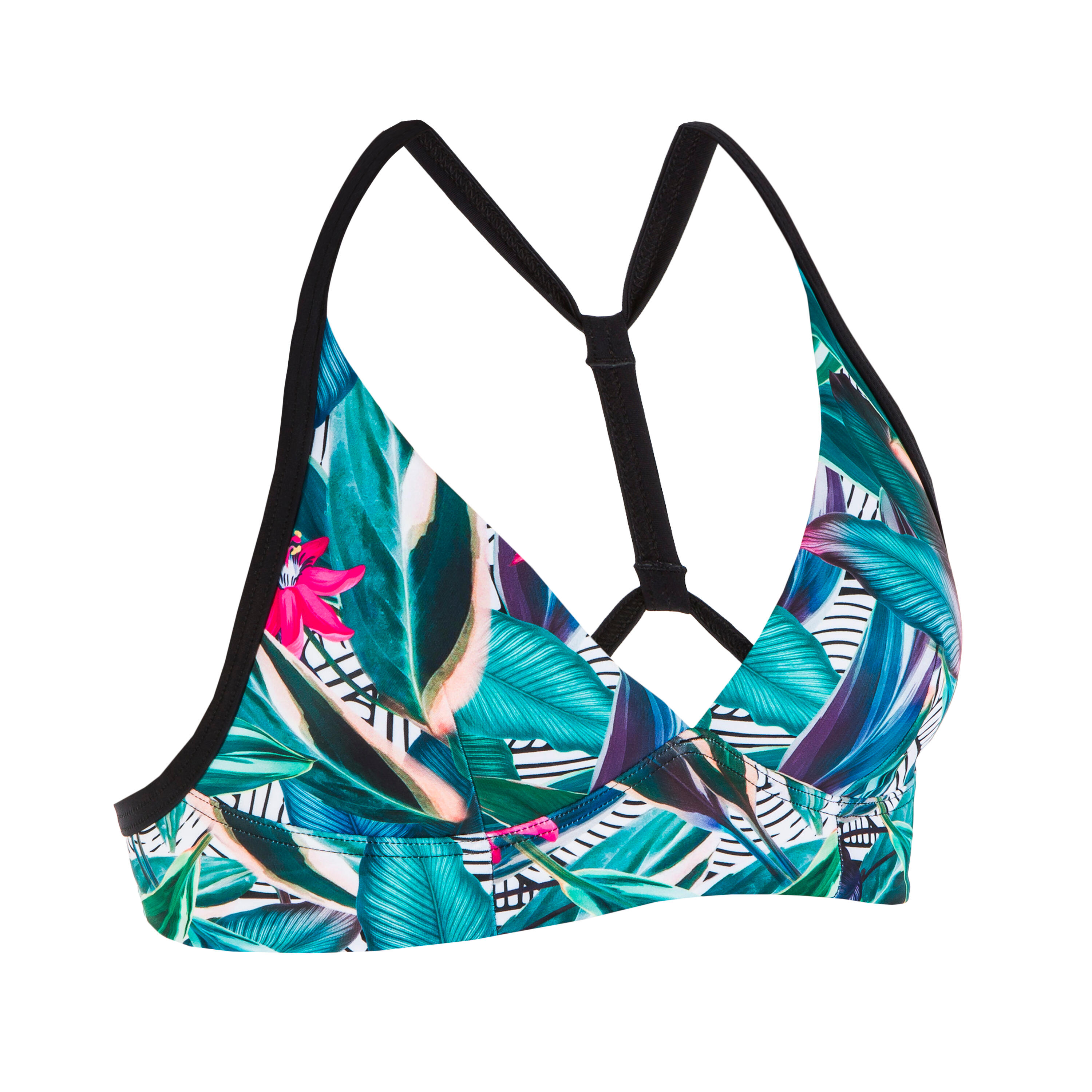 teal swimsuit top