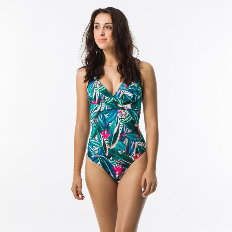 Maillot de bain de surf 1 pièce femme avec double réglage dos BEA PAGI