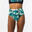 Braguita bikini Mujer surf alta verde tropical