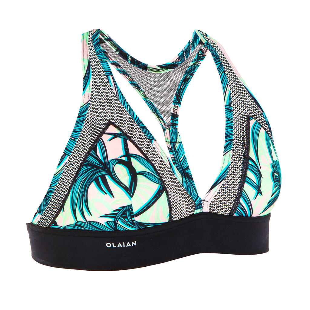 Top Bikini Sujetador Surf Isa Presana Mujer Espalda Ajustable