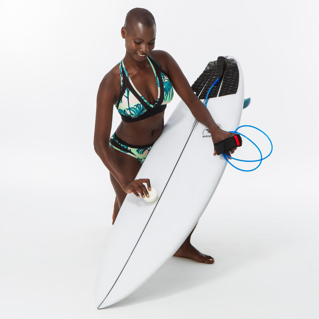 Top Bikini Sujetador Surf Isa Presana Mujer Espalda Ajustable