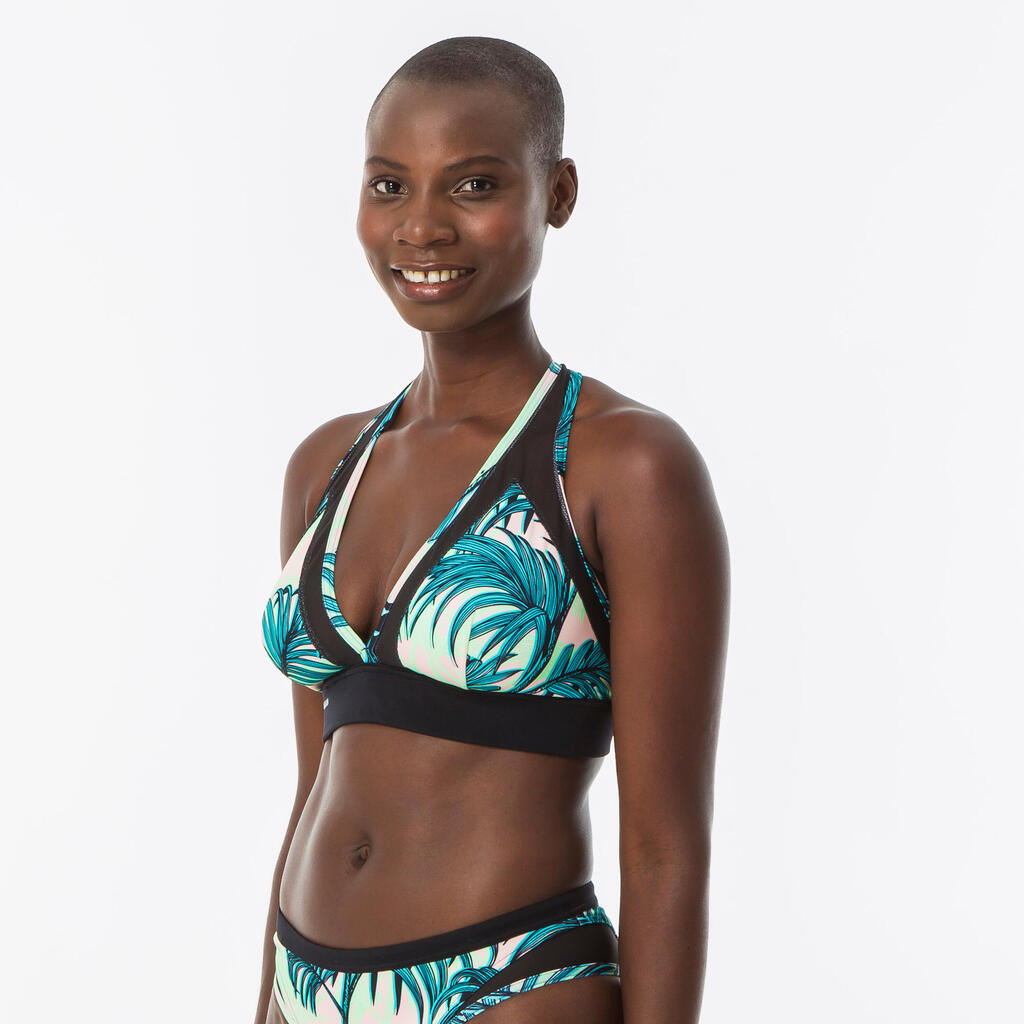 Top Bikini Sujetador Surf Isa Presana Mujer Espalda Ajustable
