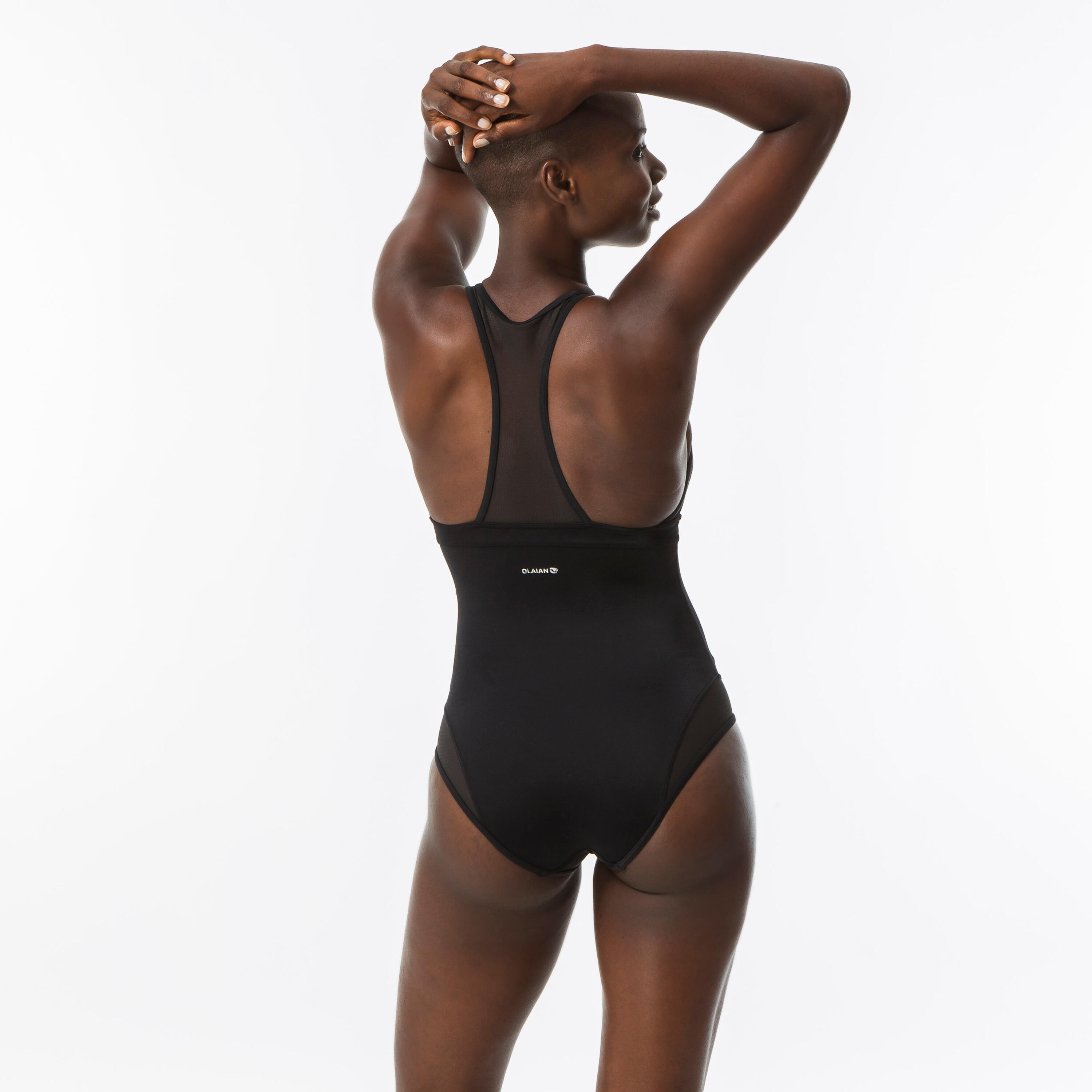 MAILLOT DE BAIN DE SURF 1 PIECE FEMME DOS X ISA NOIR Decathlon