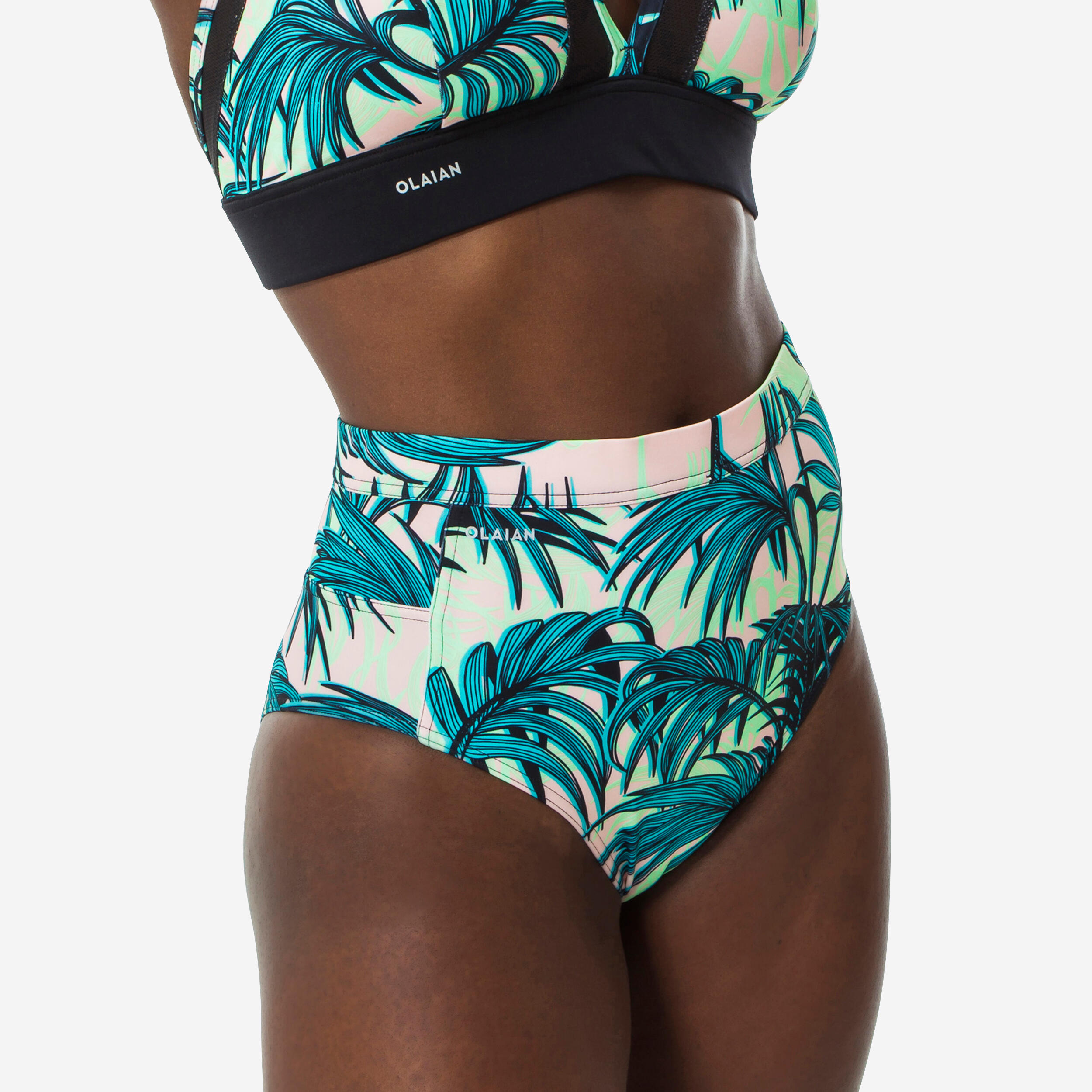 High waist Rosa Ideal For Surfing