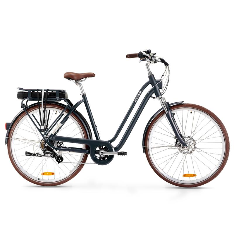 PRODUCTO OCASIÓN: BICICLETA URBANA ELÉCTRICA ELOPS EBIKE 900 AZUL MARINO