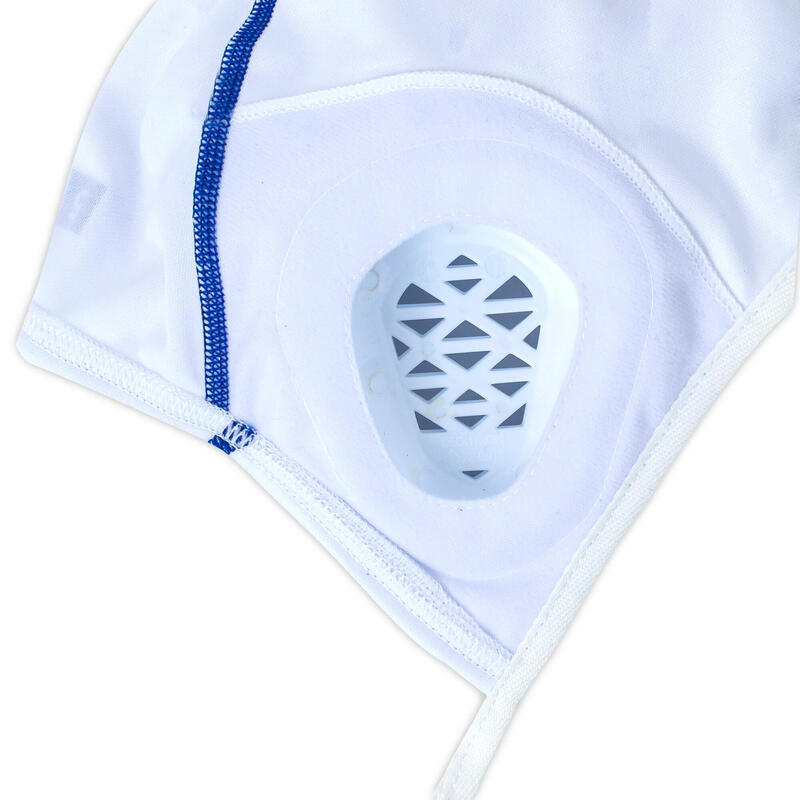 Waterpolocap voor volwassenen WP900 wit