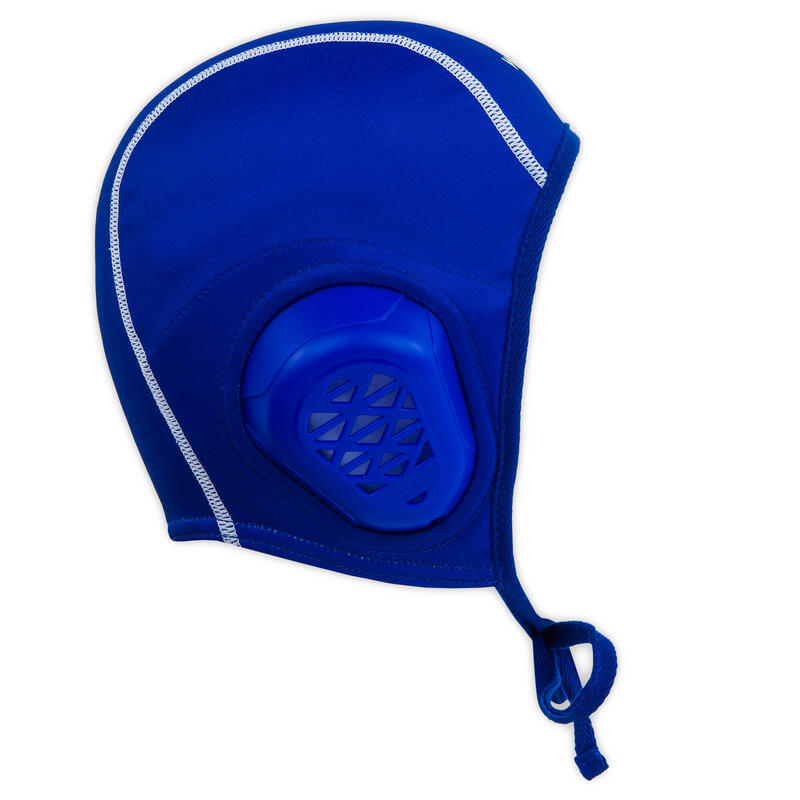 Waterpolocap voor volwassenen 900 blauw