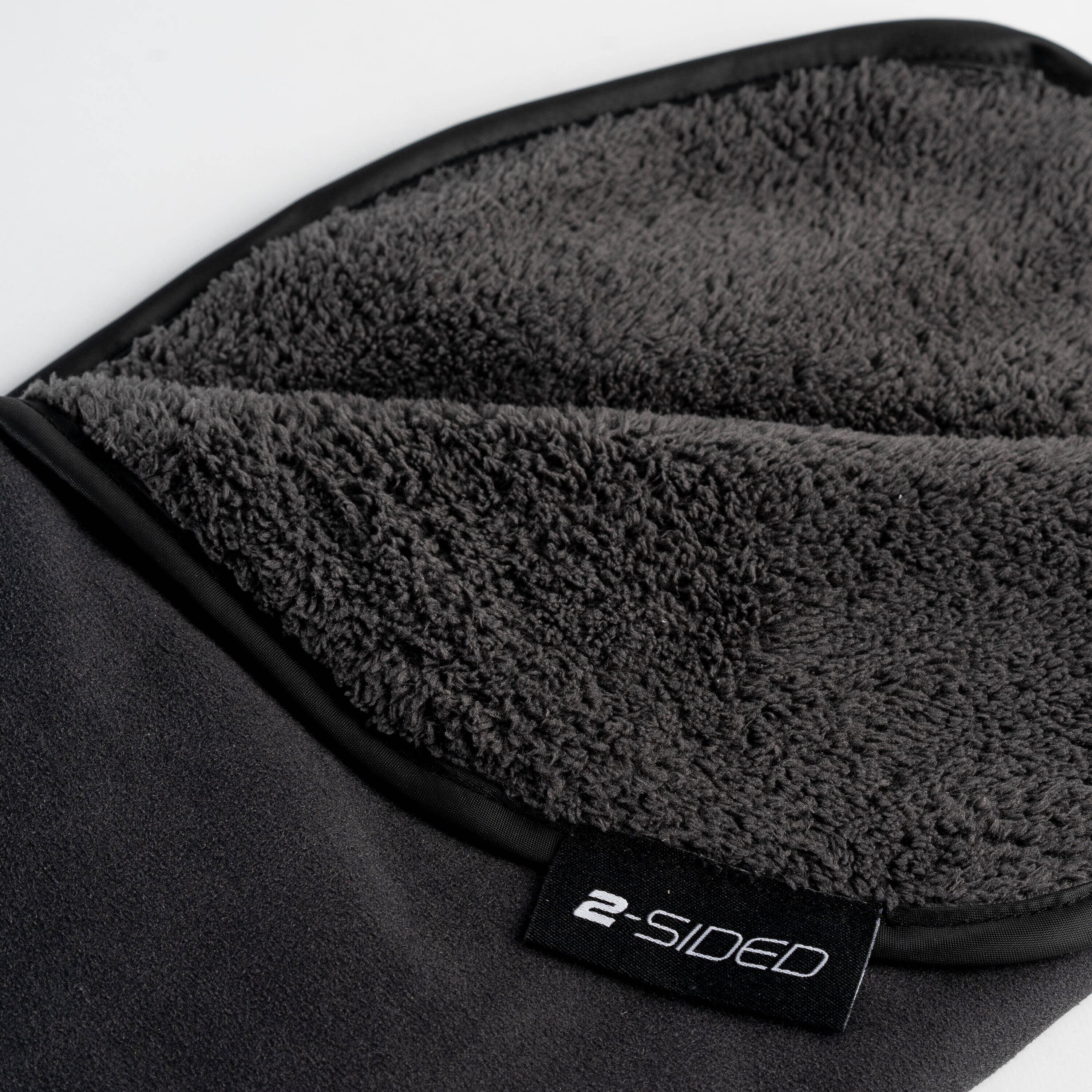 Golf double-sided towel - INESIS black -  3
