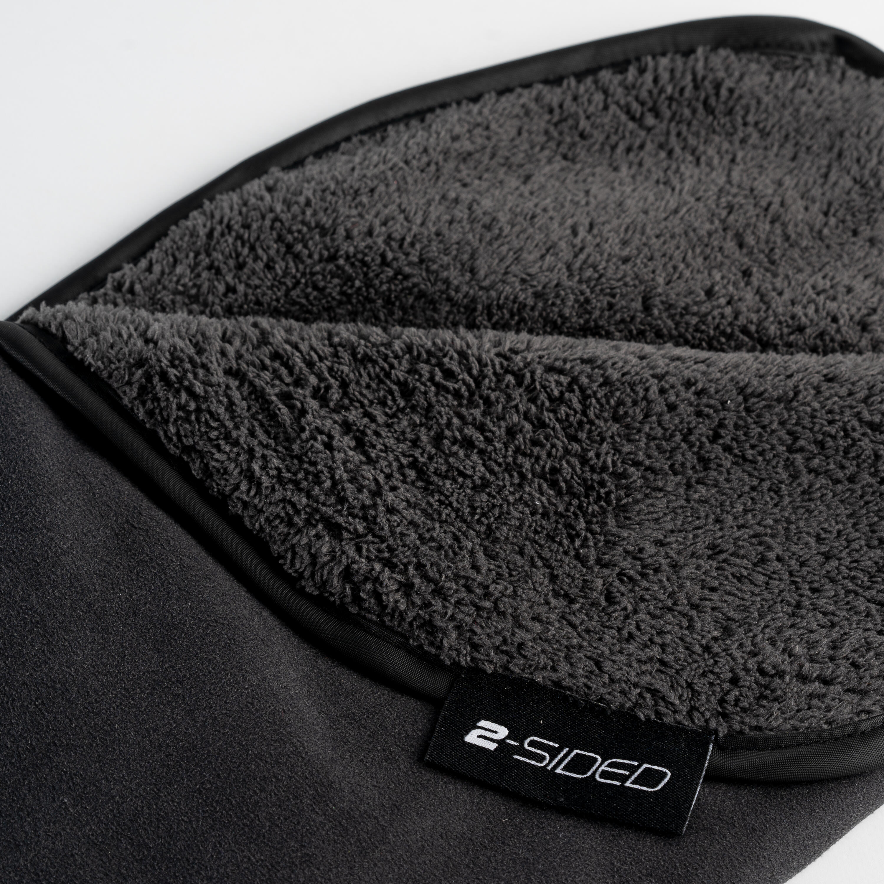Golf double-sided towel - INESIS black 3/6