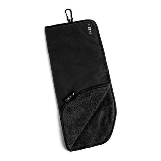 
      Golf double-sided towel - INESIS black
  