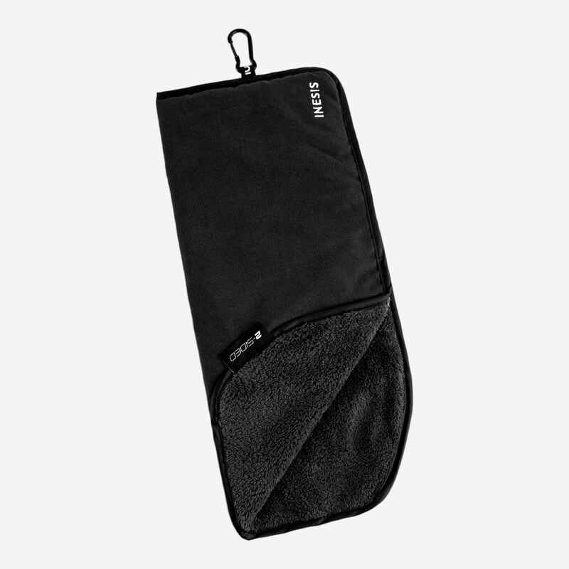 Golf Handtuch Bi-Face schwarz/schwarz Media 1