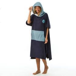 ADULT SURFING PONCHO 500 Fish Print