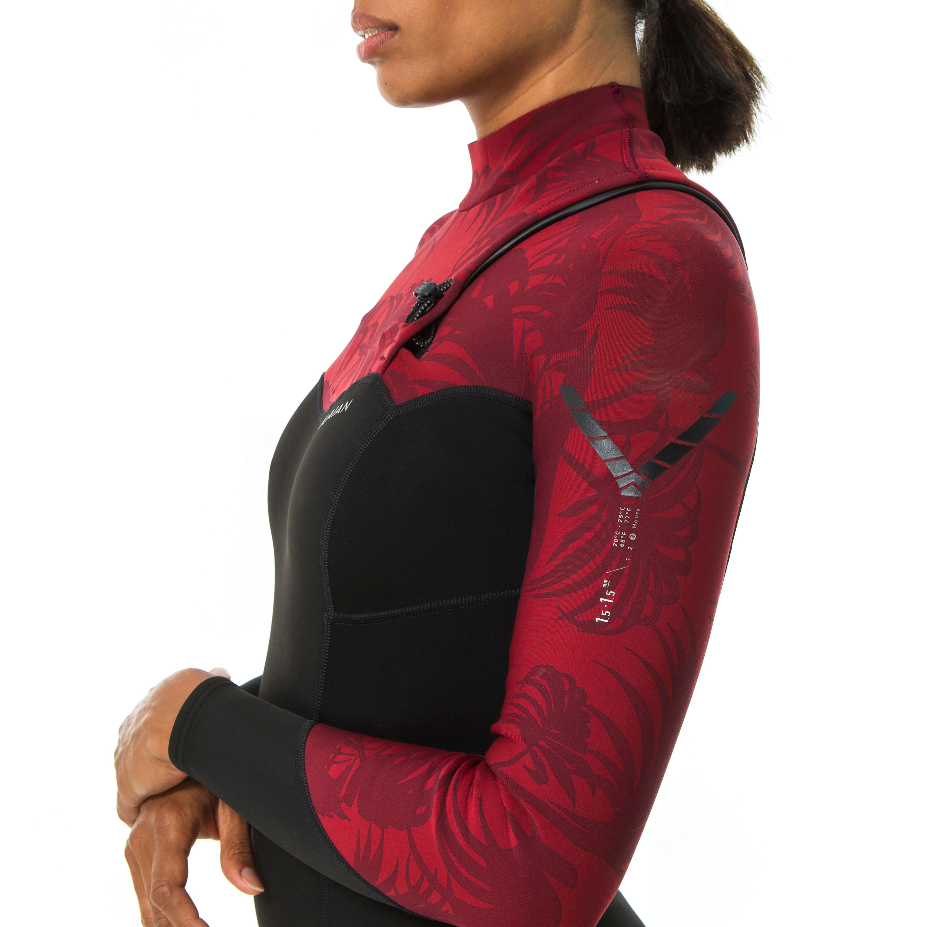 Advanced Women’s Long Sleeve Neoprene Shorty 1.5 mm extra-soft foam with no zip 7/11